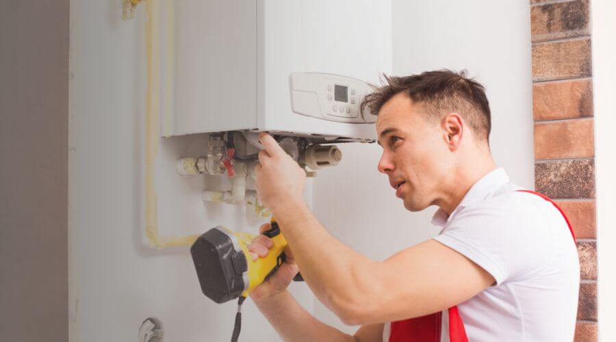 Local tankless water heater installation in Richland, IA